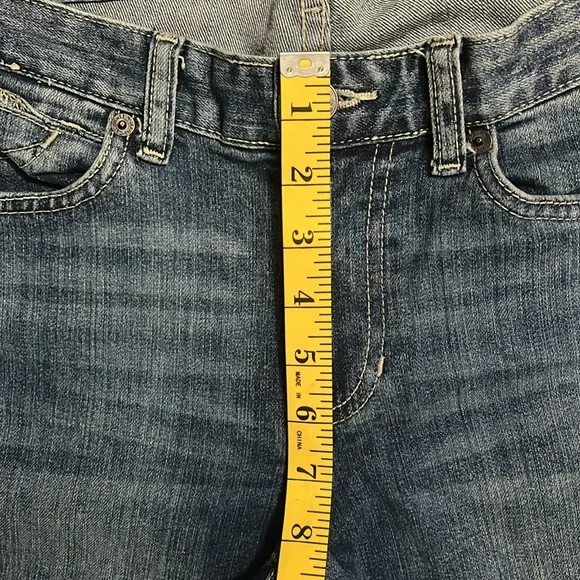 Vintage Calvin Klein Y2K Ultimate Boot Cut Leg Jeans Size 28 / 6 Low Rise Retro - Picture 8 of 15